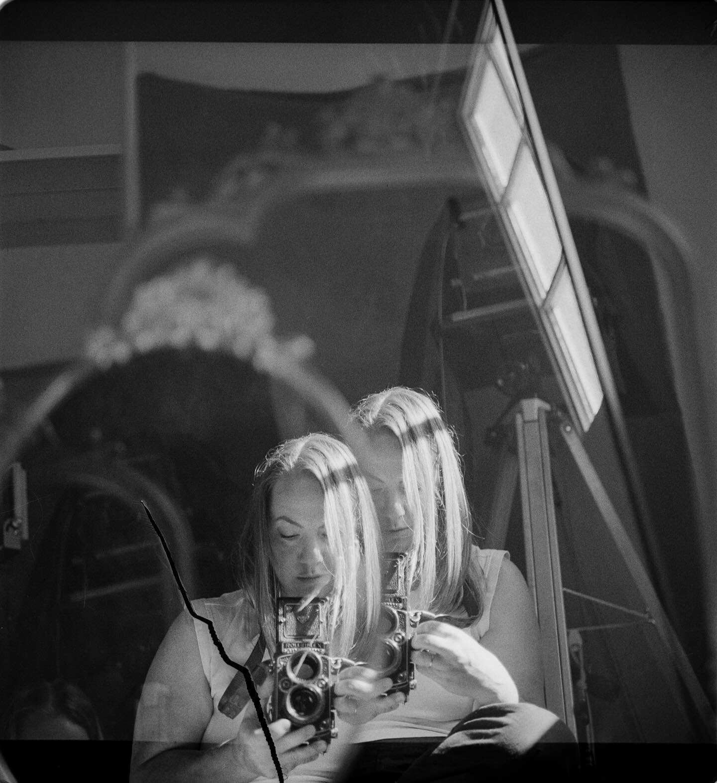 &ldquo;I&rsquo;m not crazy, my reality is just different from others&rdquo;.
Alice in Wonderland.

Welcome to our #multipleexposureloop. We are artists getting together to share our common love for multiple exposures! Next up is @annarasphoto 
.

My 