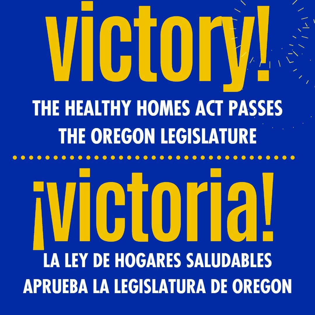 Press Release: Oregon Passes Healthy Homes Repair Fund (HB 2842) Amidst Record Heatwave